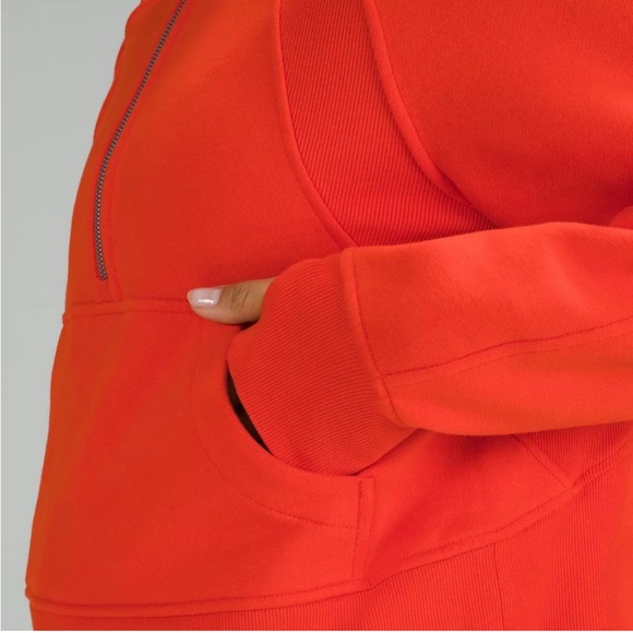 NWT Scuba Oversized Funnel Neck Half Zip
Solar Orange XS/S - Picture 12 of 12